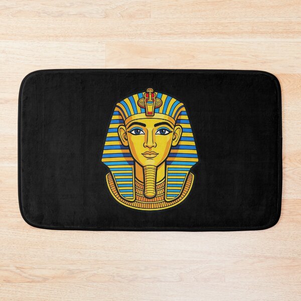 Item preview, Ancient Egyptian Pharaoh Mask – Golden Historical Illustration designed and sold by UniqueArtsOnly.