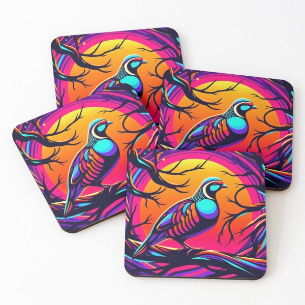 Item preview, Vibrant Partridge – Whimsical Nature Artwork designed and sold by Dogandesighn.