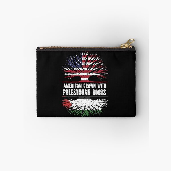 Item preview, American Grown with Palestinian Roots USA Flag designed and sold by CosmoKitsch.