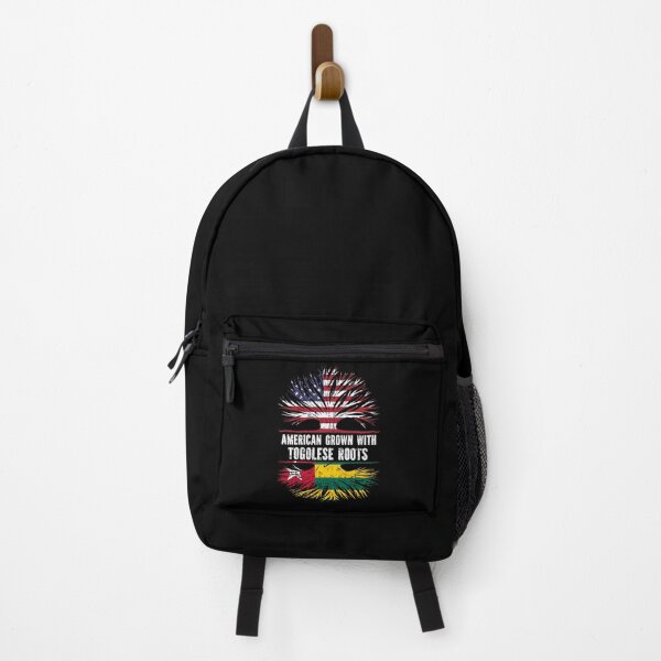 Item preview, American Grown with Togolese Roots USA Flag designed and sold by CosmoKitsch.