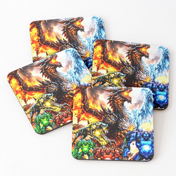 Item preview, Dragon's Fury vs. The Mech Legion: Elemental War designed and sold by TOCOCLAWS.