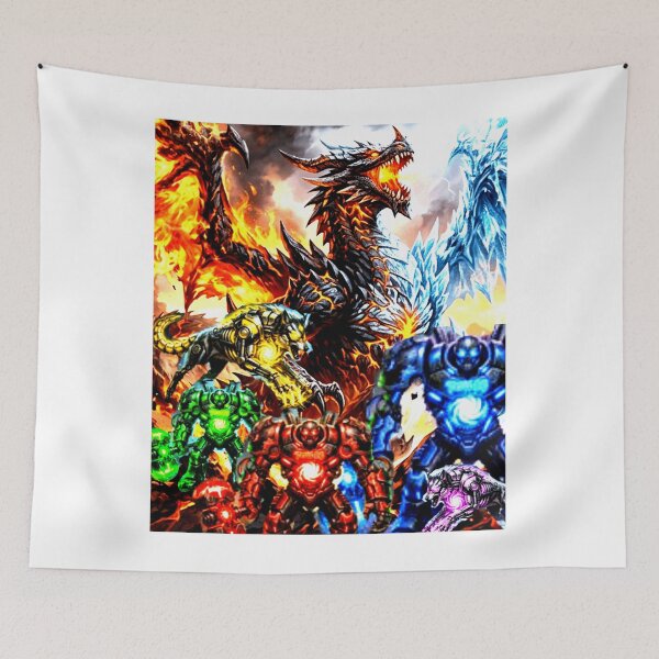 Item preview, Dragon's Fury vs. The Mech Legion: Elemental War designed and sold by TOCOCLAWS.