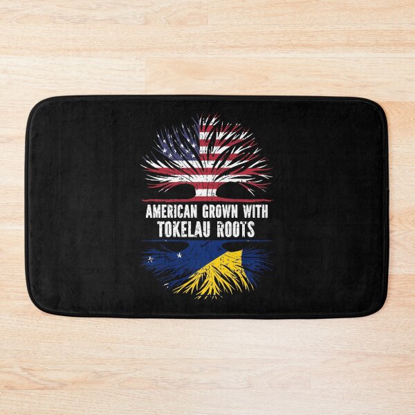 Item preview, American Grown with Tokelau Roots USA Flag designed and sold by CosmoKitsch.