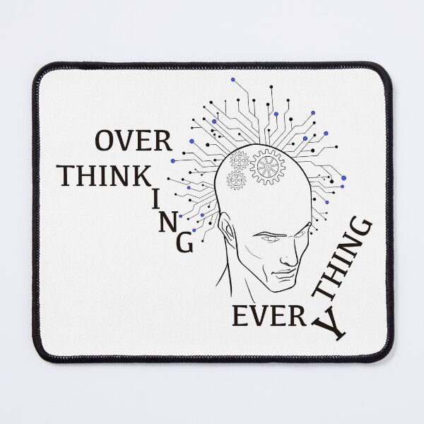 Item preview, Overthinking everything designed and sold by Maryart8.