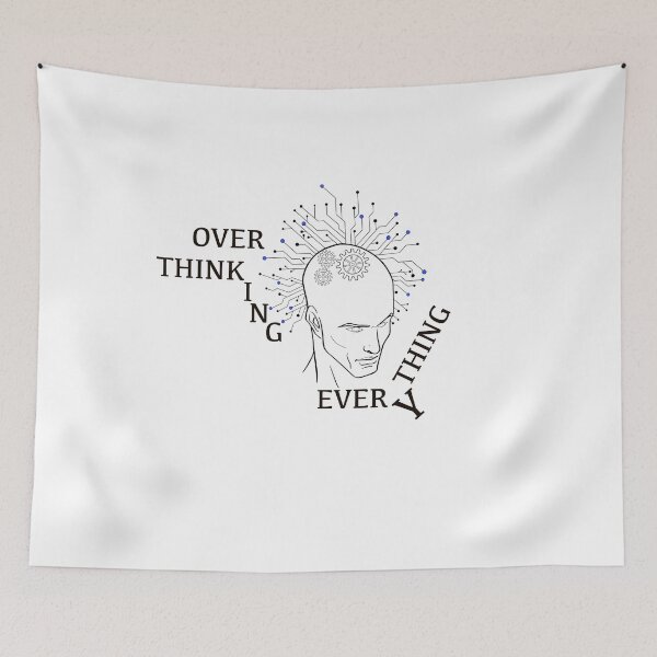 Item preview, Overthinking everything designed and sold by Maryart8.