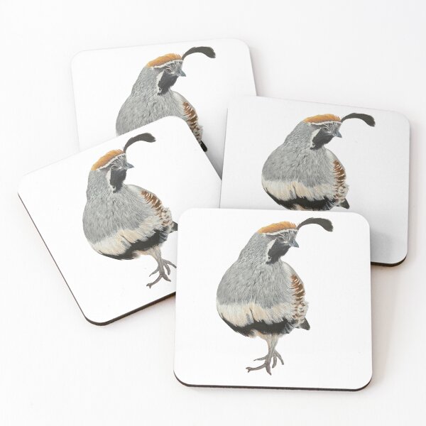 Item preview, Drama King Quail Colored Pencil Drawing designed and sold by Heather Barker.