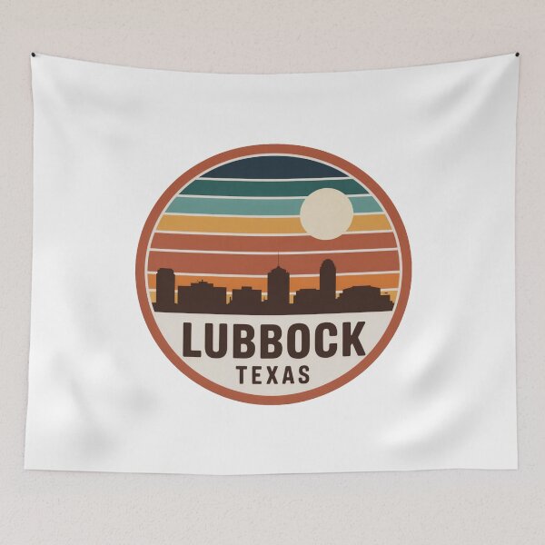 Item preview, Lubbock Texas: Sunset Skyline Cream Base designed and sold by CircinusStore.