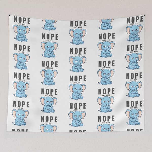 Item preview, Nope Just Nope designed and sold by wesdesignshop.