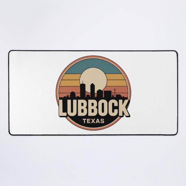 Item preview, Lubbock Texas: Sunset Skyline Large Centered Moon designed and sold by CircinusStore.