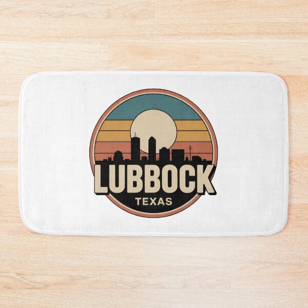 Item preview, Lubbock Texas: Sunset Skyline Large Centered Moon designed and sold by CircinusStore.