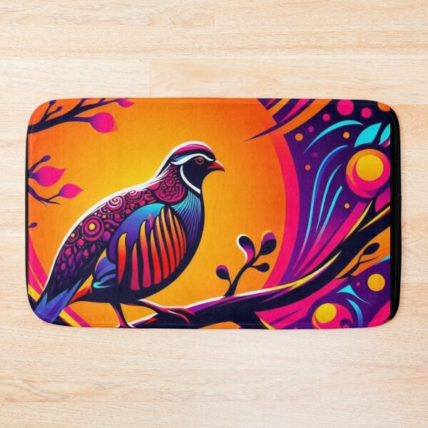 Item preview, Vibrant Partridge – Whimsical Nature Artwork designed and sold by Dogandesighn.