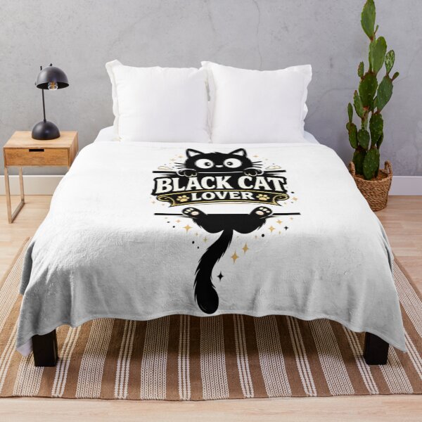 Item preview, Black Cat Lover Cute Hanging Cat Vintage Style designed and sold by CatLovers Studio.
