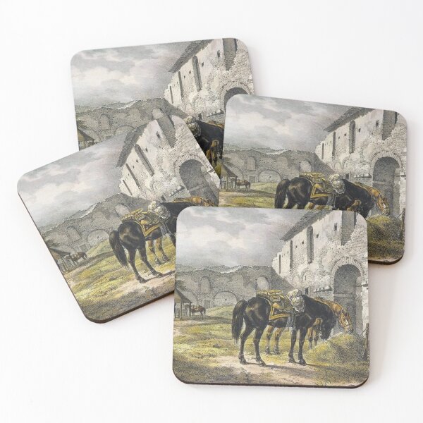 Item preview, Halšany, 11 July 1812. In the Courtyard of the Castle designed and sold by SharonTheFirst.