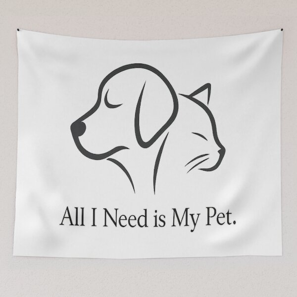 Item preview, Minimal Pet Lover Line Art Design designed and sold by DAXIFY.