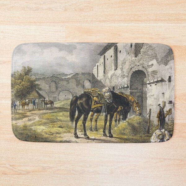 Item preview, Halšany, 11 July 1812. In the Courtyard of the Castle designed and sold by SharonTheFirst.