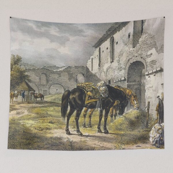 Item preview, Halšany, 11 July 1812. In the Courtyard of the Castle designed and sold by SharonTheFirst.