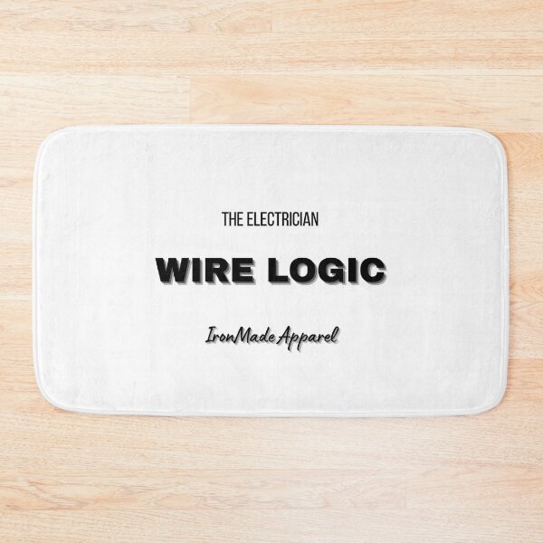 Item preview, WIRE LOGIC Electrician T-Shirt – Smart Wiring Humor Tee for Electricians, Linemen & Electrical Pros designed and sold by IronMade Apparel.