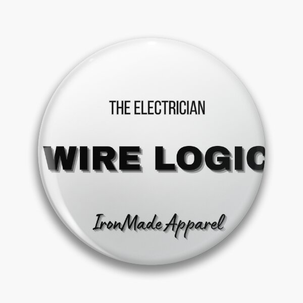 Item preview, WIRE LOGIC Electrician T-Shirt – Smart Wiring Humor Tee for Electricians, Linemen & Electrical Pros designed and sold by IronMade Apparel.