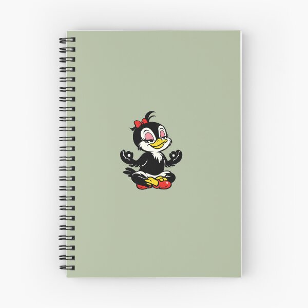 Item preview, She does yoga as a sassy bird, 1940s rubber hose animation duck designed and sold by StudioMisbelief.