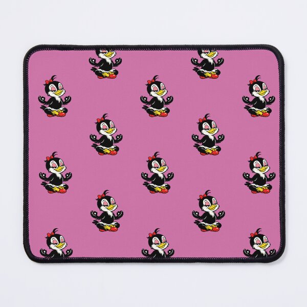 Item preview, She does yoga as a sassy bird, 1940s rubber hose animation duck designed and sold by StudioMisbelief.