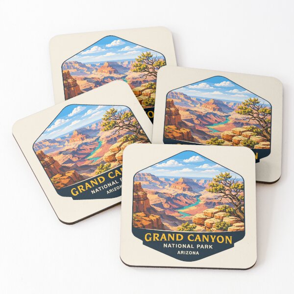 Item preview, Grand Canyon National Park, Vintage Travel T-shirt designed and sold by Gideon Emmerich.