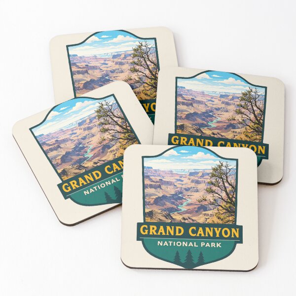 Item preview, Grand Canyon National Park Arizona Retro Badge designed and sold by Gideon Emmerich.
