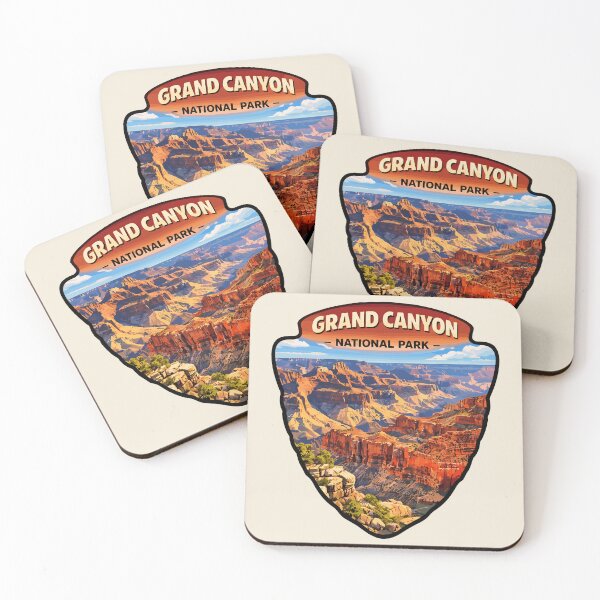 Item preview, Grand Canyon National Park Arizona Retro Badge designed and sold by Gideon Emmerich.