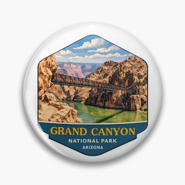 Item preview, Grand Canyon National Park Arizona Retro Badge designed and sold by Gideon Emmerich.