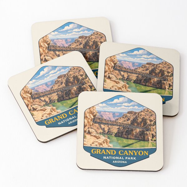 Item preview, Grand Canyon National Park Arizona Retro Badge designed and sold by Gideon Emmerich.