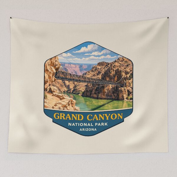 Item preview, Grand Canyon National Park Arizona Retro Badge designed and sold by Gideon Emmerich.