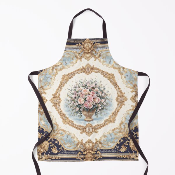 Item preview, Luxury Royal Floral Baroque Design | Elegant Vintage Gold Blue Pattern designed and sold by Purti123.