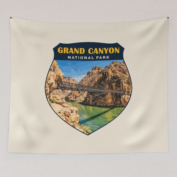 Item preview, Grand Canyon National Park Arizona Retro Badge designed and sold by Gideon Emmerich.