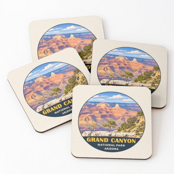 Item preview, Grand Canyon National Park Arizona Retro Badge designed and sold by Gideon Emmerich.