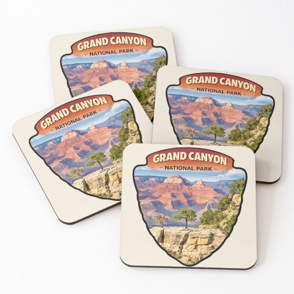 Item preview, Grand Canyon National Park Arizona Retro Badge designed and sold by Gideon Emmerich.
