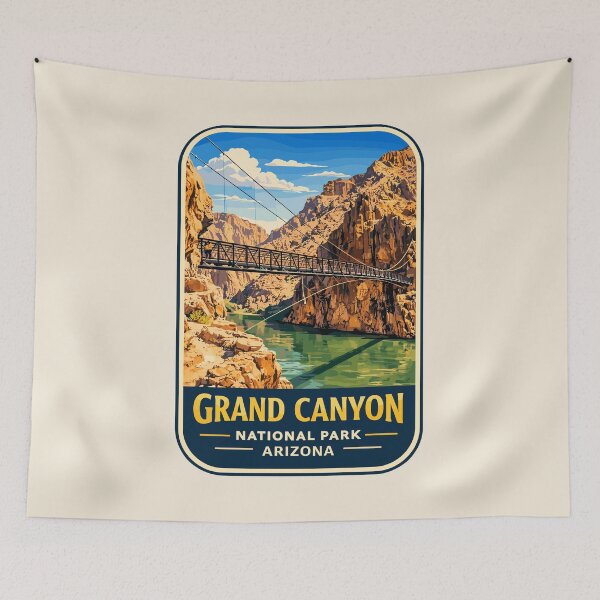 Item preview, Grand Canyon National Park Arizona Retro Badge designed and sold by Gideon Emmerich.