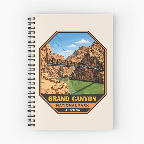 Item preview, Grand Canyon National Park Arizona US Retro Badge designed and sold by Gideon Emmerich.