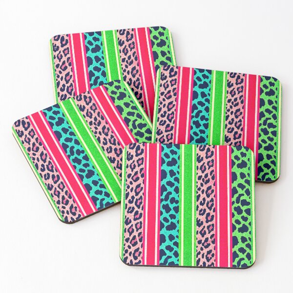 Item preview, Vertical stripes cheetah pattern designed and sold by michplante60.