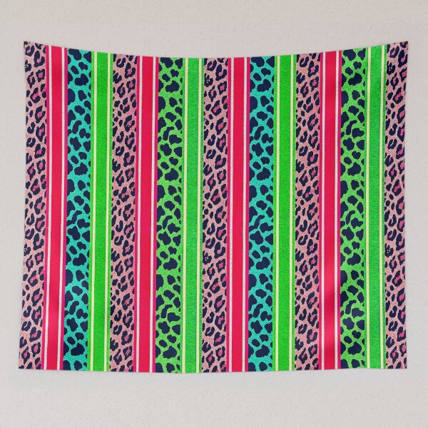 Item preview, Vertical stripes cheetah pattern designed and sold by michplante60.