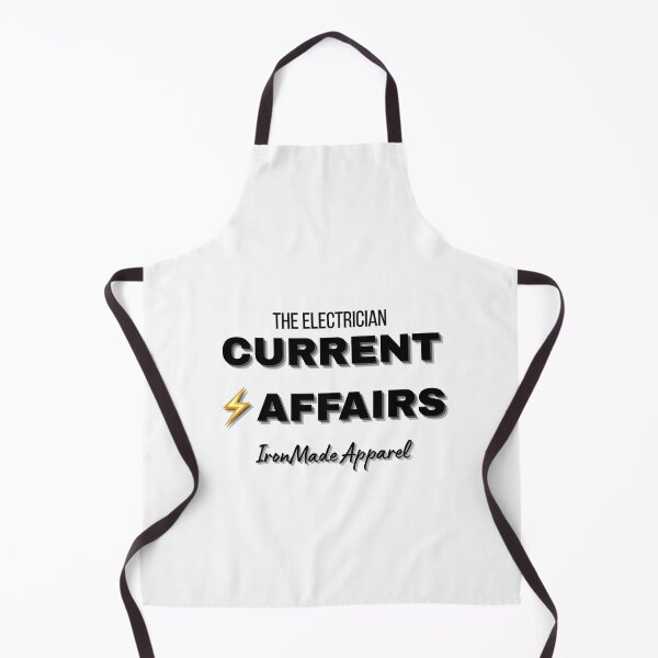 Item preview, Current Affairs Electrician T-Shirt – Funny Electrical Pun Tee for Electricians, Linemen & Skilled Trades Pros designed and sold by IronMade Apparel.