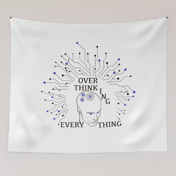 Item preview, Overthinking everything designed and sold by Maryart8.