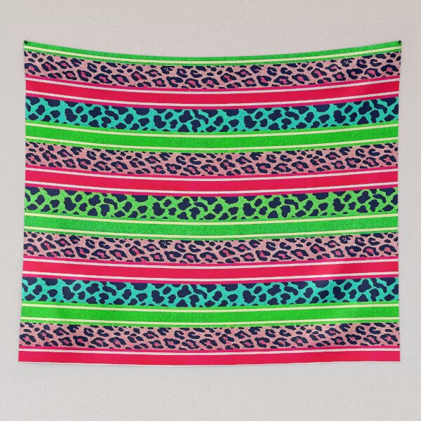 Item preview, Horizontal striped cheetah pattern designed and sold by michplante60.