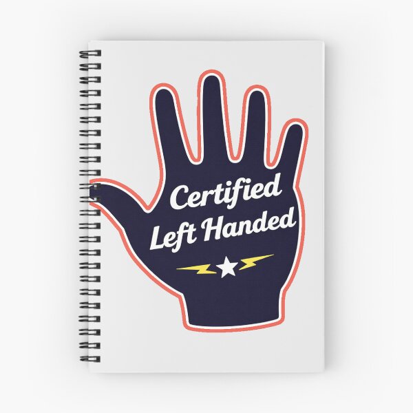 Item preview, Certified Left Handed Funny Lefty Pride Die Cut Sticker Design designed and sold by AnimalAirtistry.