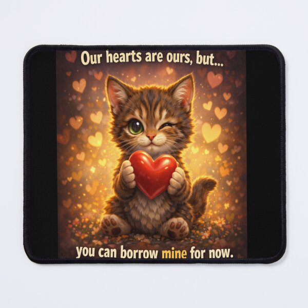 Item preview, CAThartic Borrowed Heart designed and sold by CATharticquotes.