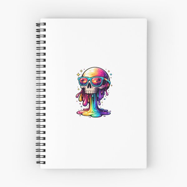 Aperçu de l'œuvre Crâne coloré créée et vendue par InkVortexa.