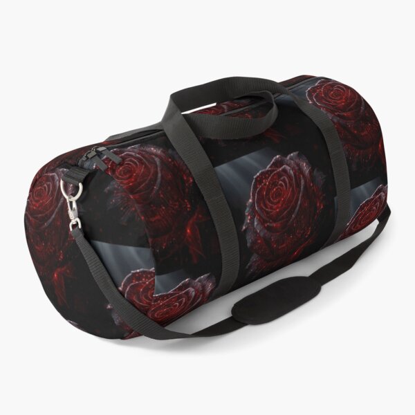 Item preview, Glowing Cybernetic Red Rose with Digital Circuitry and Neon Light Effects designed and sold by Dreamy Armine Art.