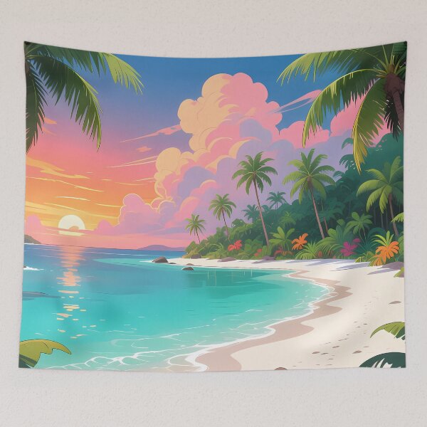Item preview, Fantastic Tropical Paradise Island designed and sold by David c.p JACQUEMET.
