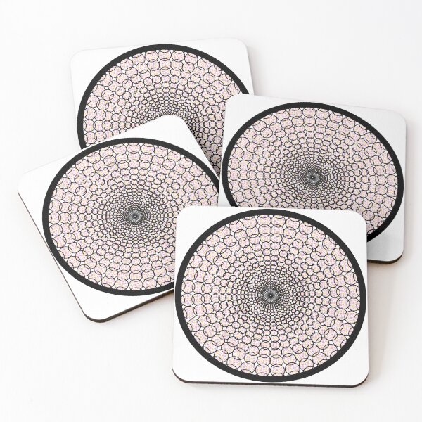 Item preview, Cherry Blossom Mandala Spiral – Floral Kaleidoscope Pattern designed and sold by Blupunk.