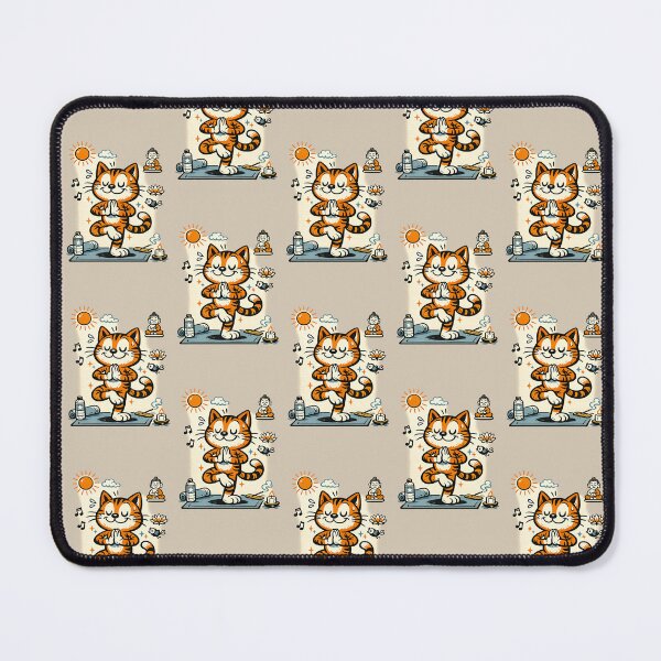 Item preview, Kitty does yoga designed and sold by StudioMisbelief.