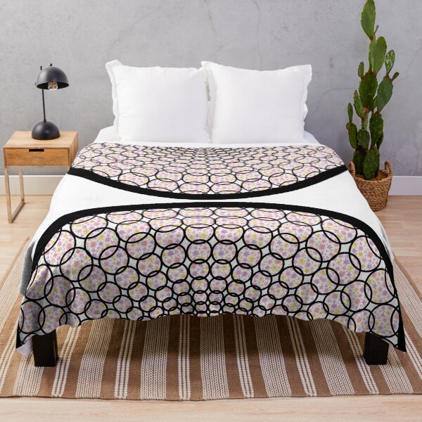 Item preview, Cherry Blossom Mandala Spiral – Floral Kaleidoscope Pattern designed and sold by Blupunk.