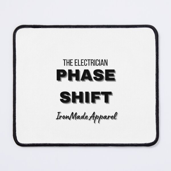 Item preview, Phase Shift Electrician T-Shirt – Electrical Humor Tee for Linemen, Engineers & Skilled Trades Professionals designed and sold by IronMade Apparel.